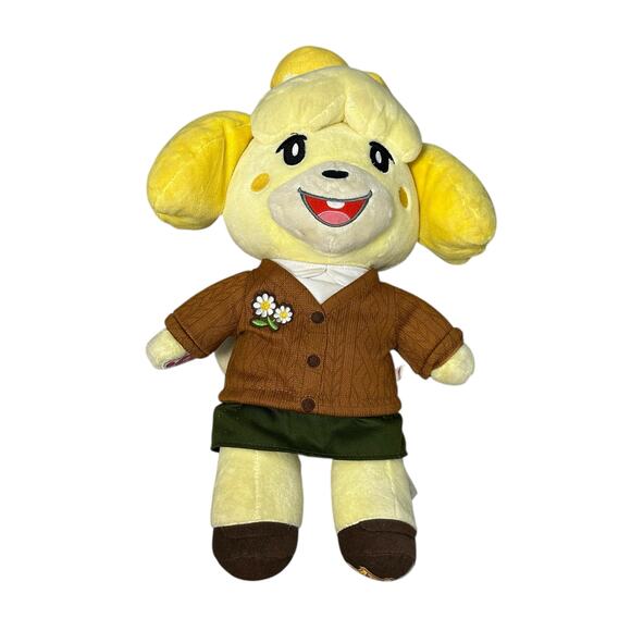 Build A Bear Animal Crossing New Horizons Isabelle Plush Toy 18" Winter Outfit - Picture 1 of 7